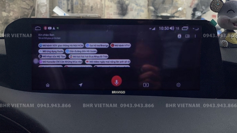 Màn hình DVD Android xe Mazda 3 2020 - nay | Màn Bravigo nguyên khối